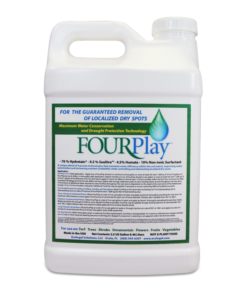 Hydretain Products: FourPlay 2.5 gallon