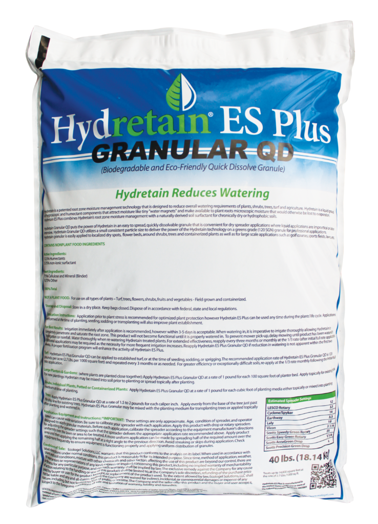 Hydretain Products: Hydretain ES Plus Granular QD 40 lb bag