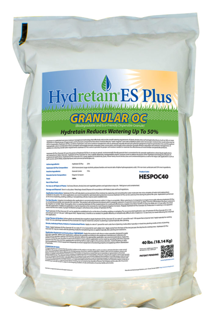 Hydretain Products: Hydretain Granular OC 40 lb bag