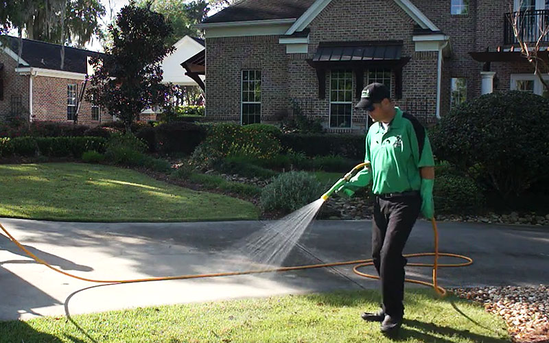 Landscape contractor / Professionals using Hydretain as a spray treatment